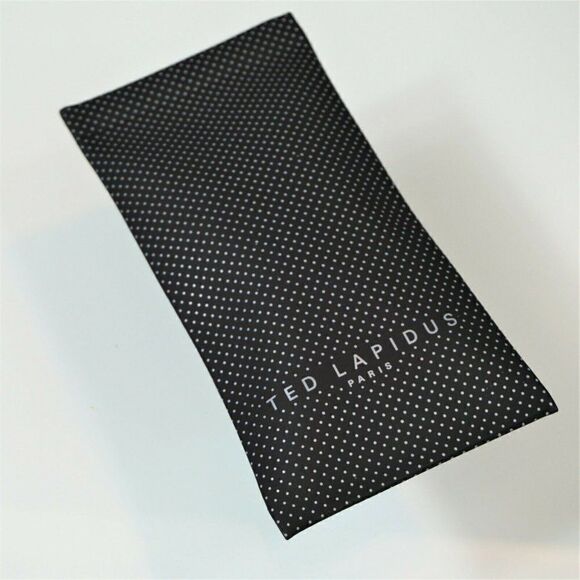 Ted Lapidus Paris Eyeglass Case Vintage 60s Soft Slip In Spring Closure 7 In NOS - Picture 3 of 7